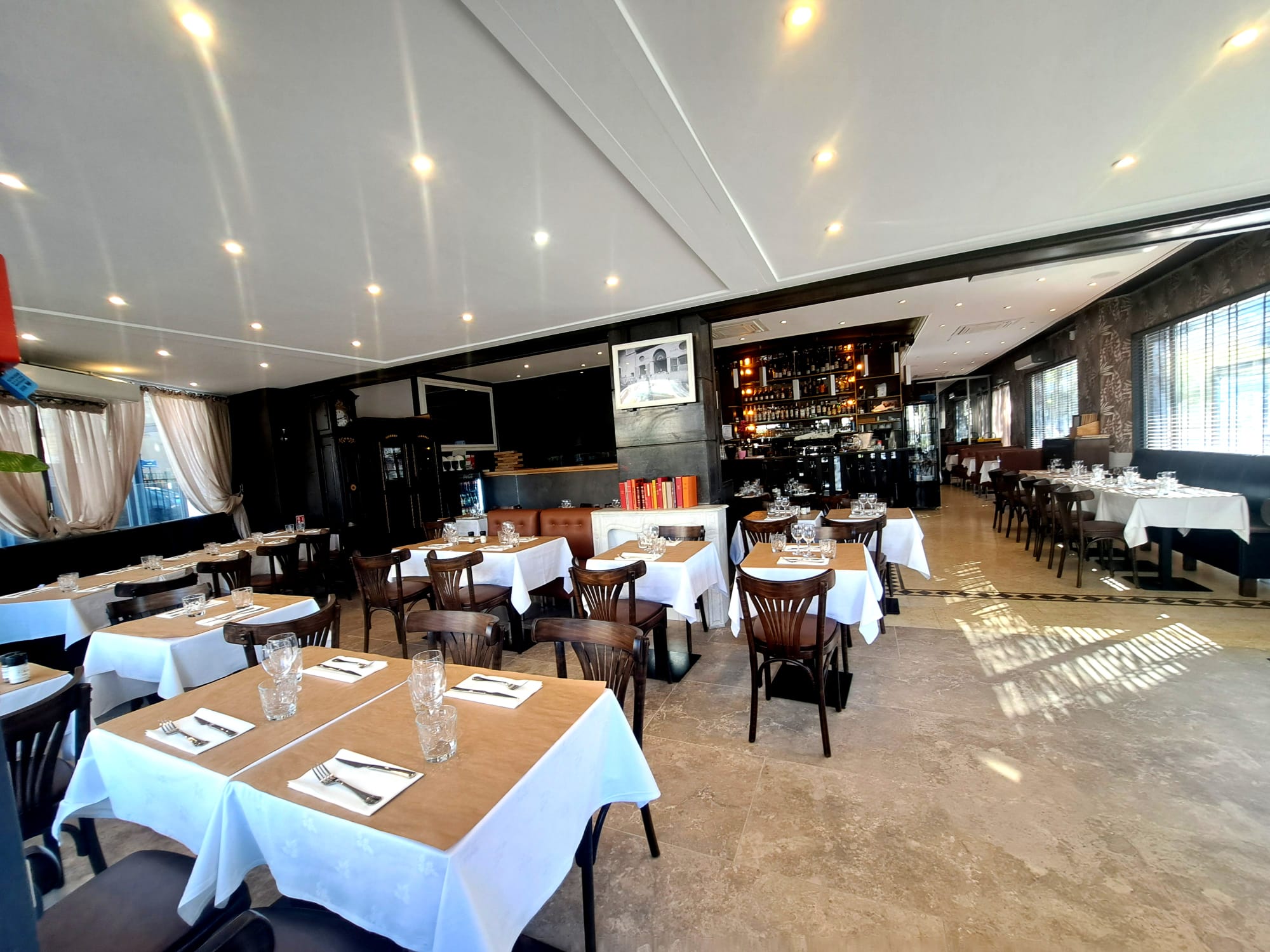 Disposition des tables chez Felicita